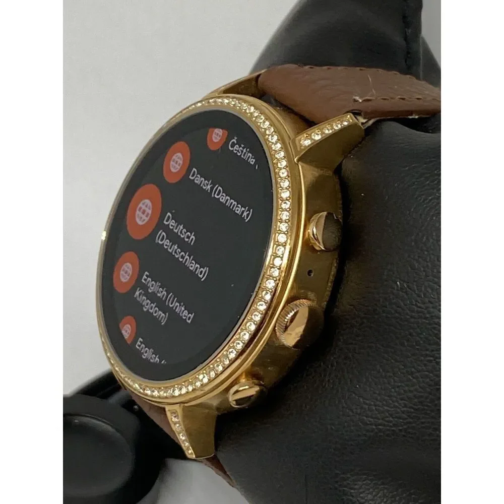 Fossil Gen 4 Authentic Digital Dial Smart Watch Custom Band FTW6011 LT418